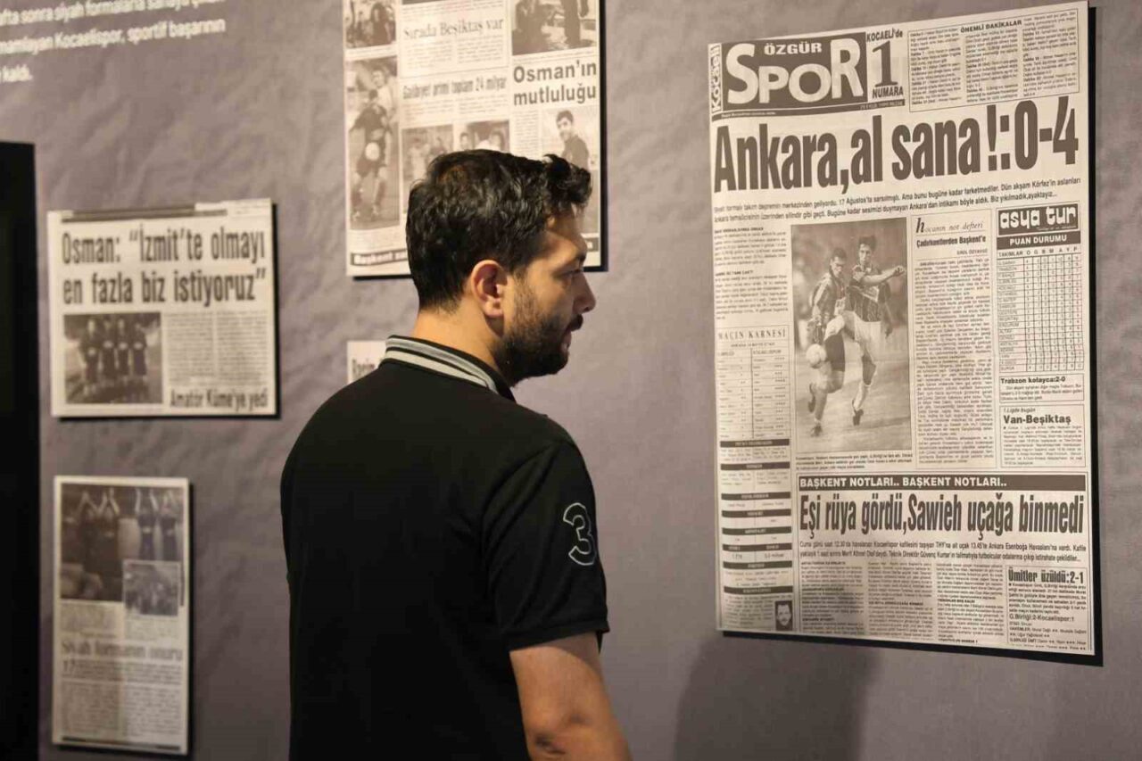Kocaelispor’un 60 yıllık tarihi bu müzede 11 Bülten Medya -
