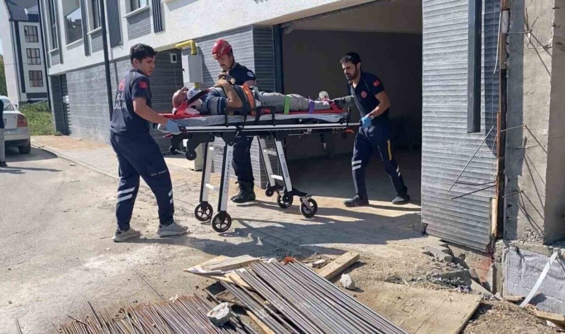Bursa’nın İnegöl ilçesinde otomobilini tamir etmek için krikoyla kaldıran şahıs,