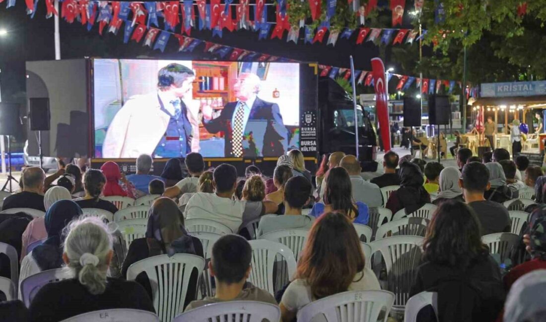 Kültürpark’ta ’Yeşilçam Sinema Akşamları’ başladı Bursa Büyükşehir Belediyesince düzenlenen ’Kültürpark Yeşilçam Sinema Akşamları’, Türk sinemasının