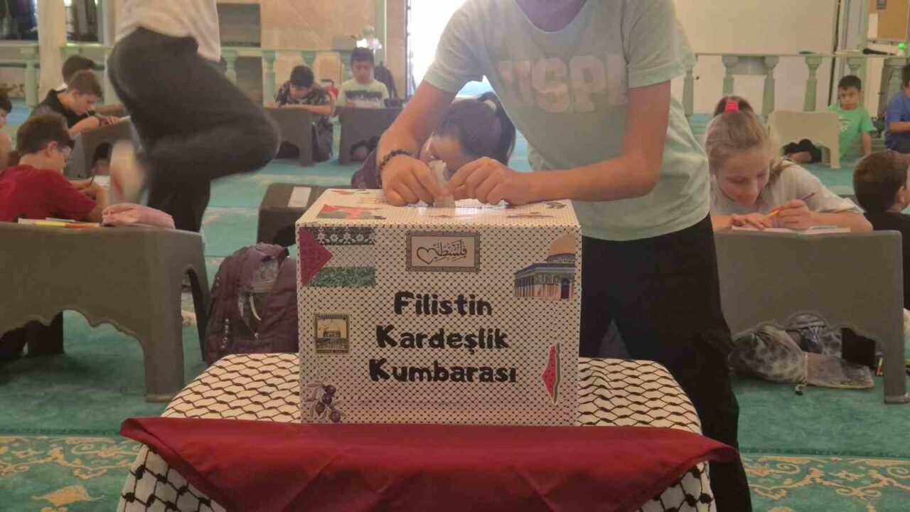 Kumbaradaki birikimlerini Filistin’e bağışladılar 20 Bülten Medya -