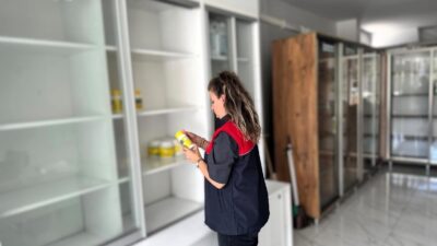 Kırklareli’nin Lüleburgaz ilçesinde İl Tarım ve Orman Müdürlüğü teknik personelleri