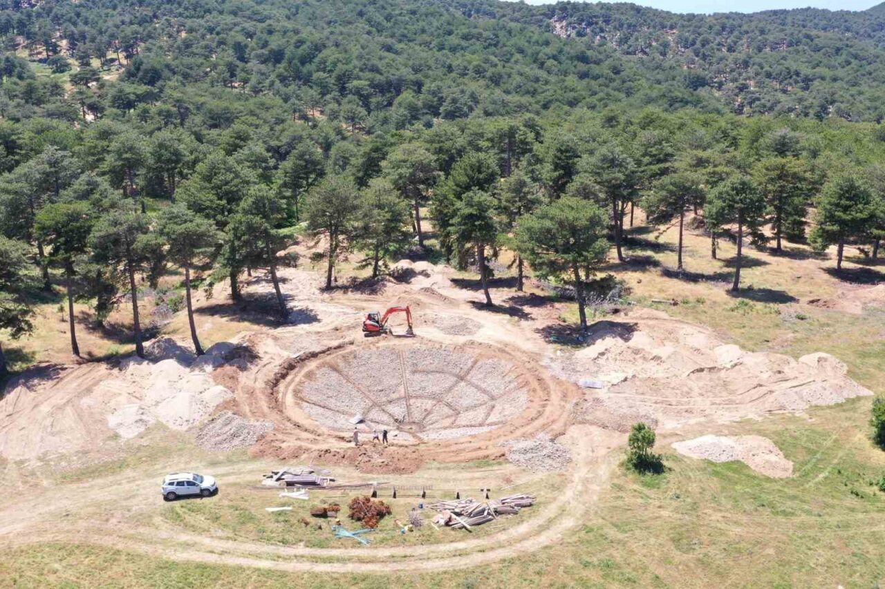 Madra Dağları’na yeni helikopter yangın havuzu kazandırıldı 21 Bülten Medya -