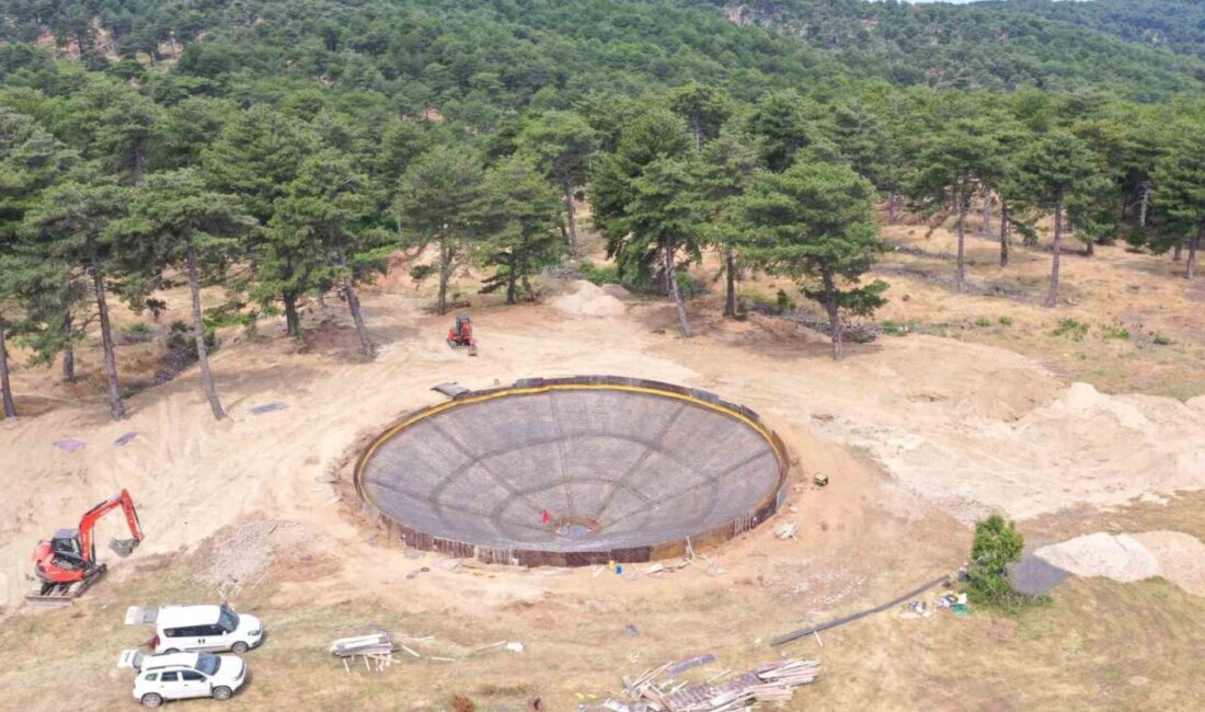 Madra Dağları’na yeni helikopter yangın havuzu kazandırıldı Balıkesir Orman Bölge Müdürlüğü tarafından Edremit Orman İşletme Müdürlüğü sorumluluk