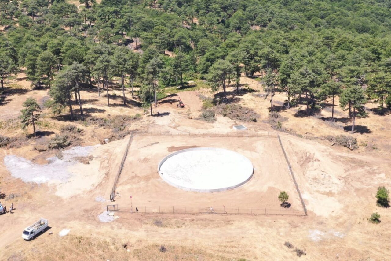 Madra Dağları’na yeni helikopter yangın havuzu kazandırıldı 23 Bülten Medya -