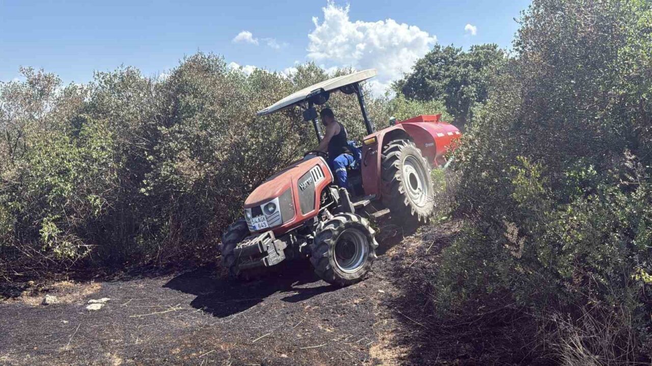 Makilik alanı alevler sardı, ekipler ve vatandaşlar seferber oldu 29 Bülten Medya -