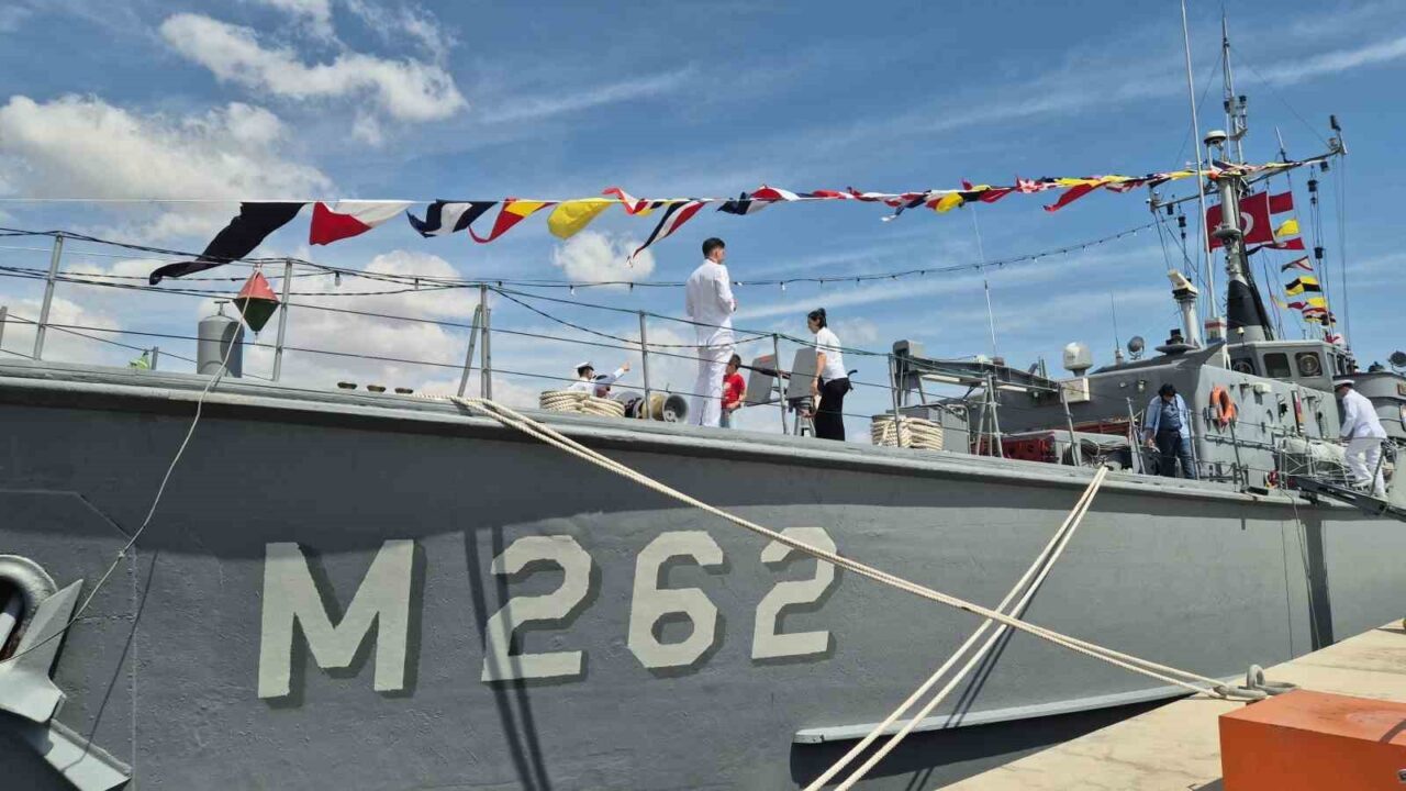 Mayın avlama gemisi Tekirdağ’da 16 Bülten Medya -