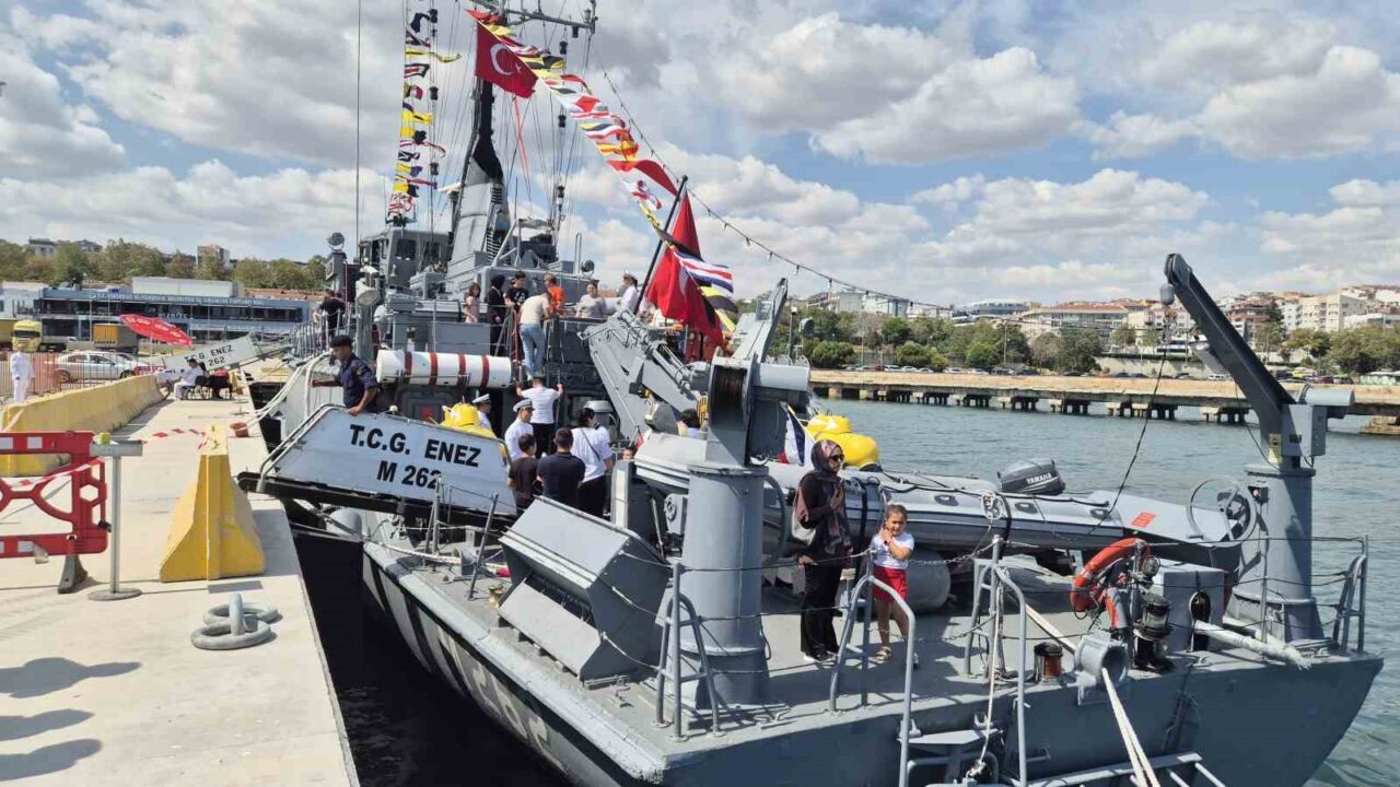 Mayın avlama gemisi Tekirdağ’da 13 Bülten Medya -