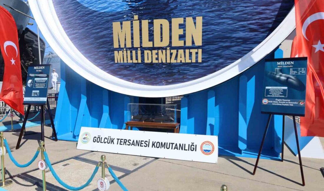 Milli Denizaltı MİLDEN projesinin 2032 yılında bitmesi planlanıyor Milli Denizaltı MİLDEN’in ilk bloku, TEKNOFEST Mavi Vatan’da sergilendi. Denizaltı