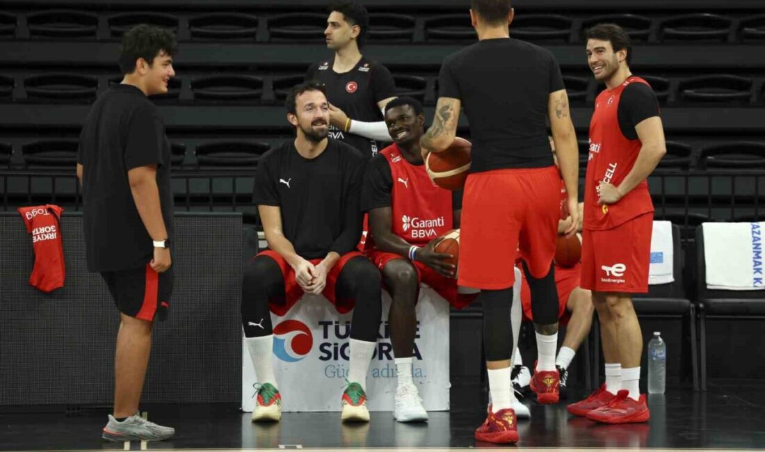 Milliler, Litvanya maçı hazırlıklarını sürdürdü A Milli Erkek Basketbol Takımı, Dünya Kupası Elemeleri 2. Tur