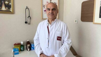 Kocaeli’de sol ana bronşunda tümör bulunan bir hasta, akciğer dokusu