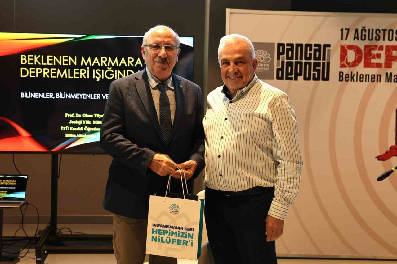 Nilüfer’de Prof. Dr. Okan Tüysüz’den deprem uyarıları 20 Bülten Medya -