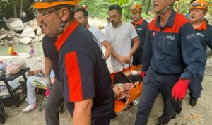 Bursa’nın Nilüfer ilçesinde ormanlık alanda yürüyüş yapan 36 yaşındaki Ömer