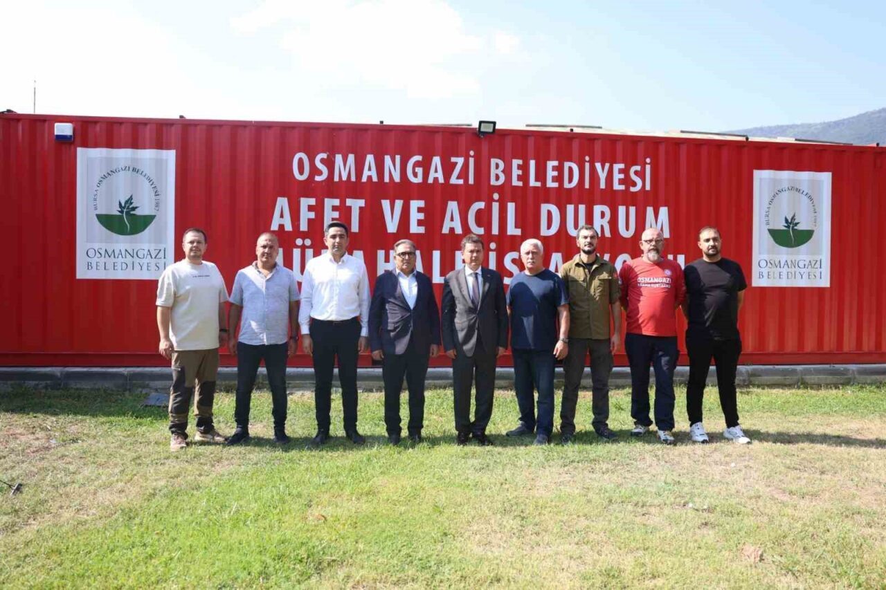 Osmangazi’de afetlere karşı teknolojik seferberlik 16 Bülten Medya -