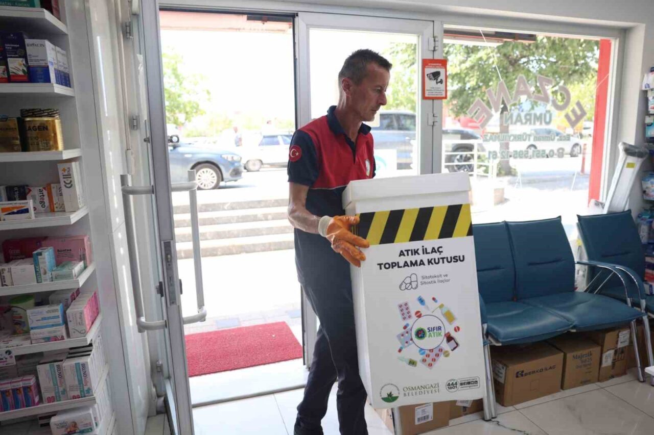 Osmangazi’de ilaç atıklarına güvenli çözüm 24 Bülten Medya -