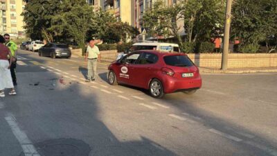 Edirne’de otomobille çarpıştıktan sonra savrularak başka bir araca çarpan motosikletteki