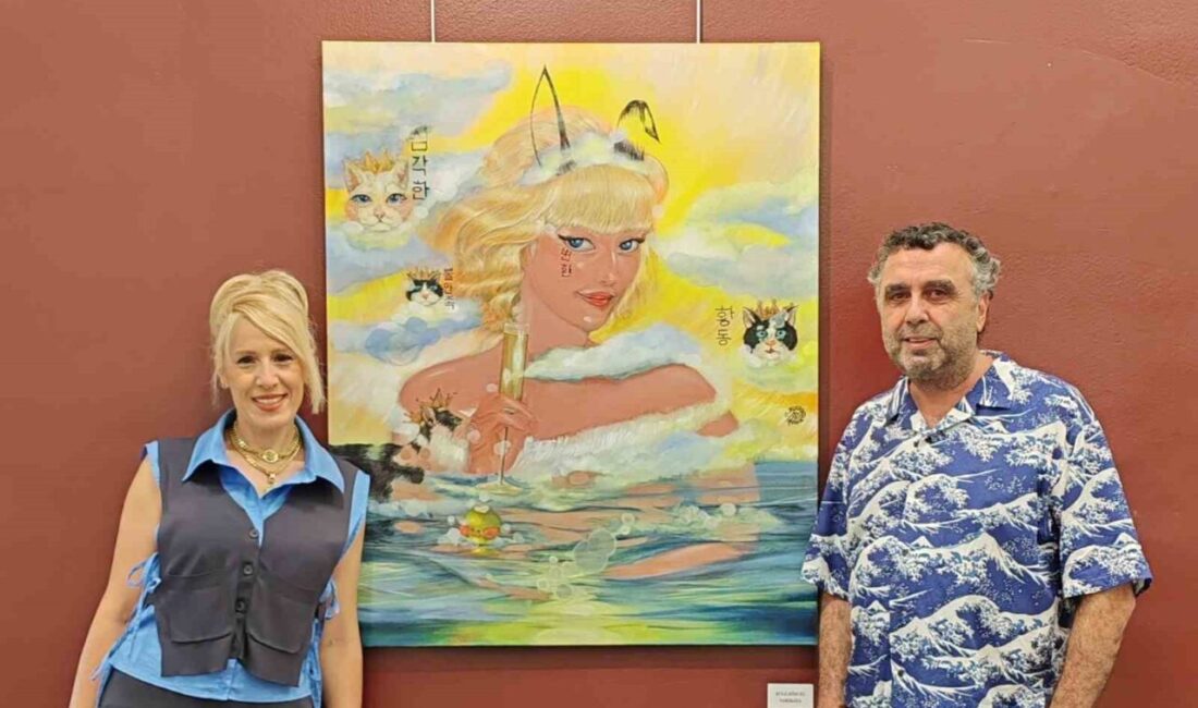 Ressam Şule Dincel, sanat yolculuğunda yeni bir sayfa açtı. Dincel,