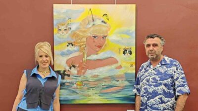 Ressam Şule Dincel, sanat yolculuğunda yeni bir sayfa açtı. Dincel,