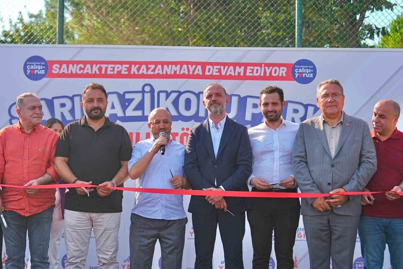 Sancaktepe’de yeşil alan seferberliği: Sarıgazi Korupark hizmete açıldı 14 Bülten Medya -
