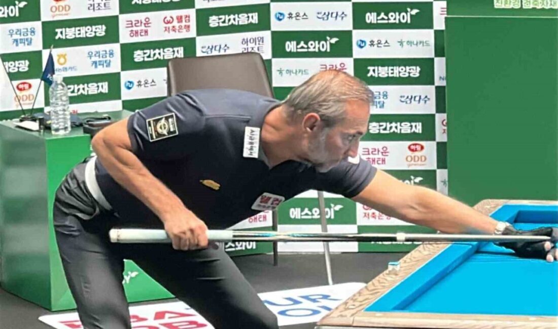 Semih Saygıner, PBA’da finale yükseldi Türk bilardosunun yaşayan efsanesi Semih Saygıner, Kore Profesyonel Bilardo Ligi