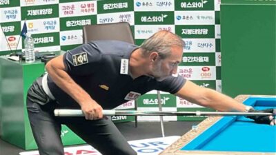Türk bilardosunun yaşayan efsanesi Semih Saygıner, Kore Profesyonel Bilardo Ligi