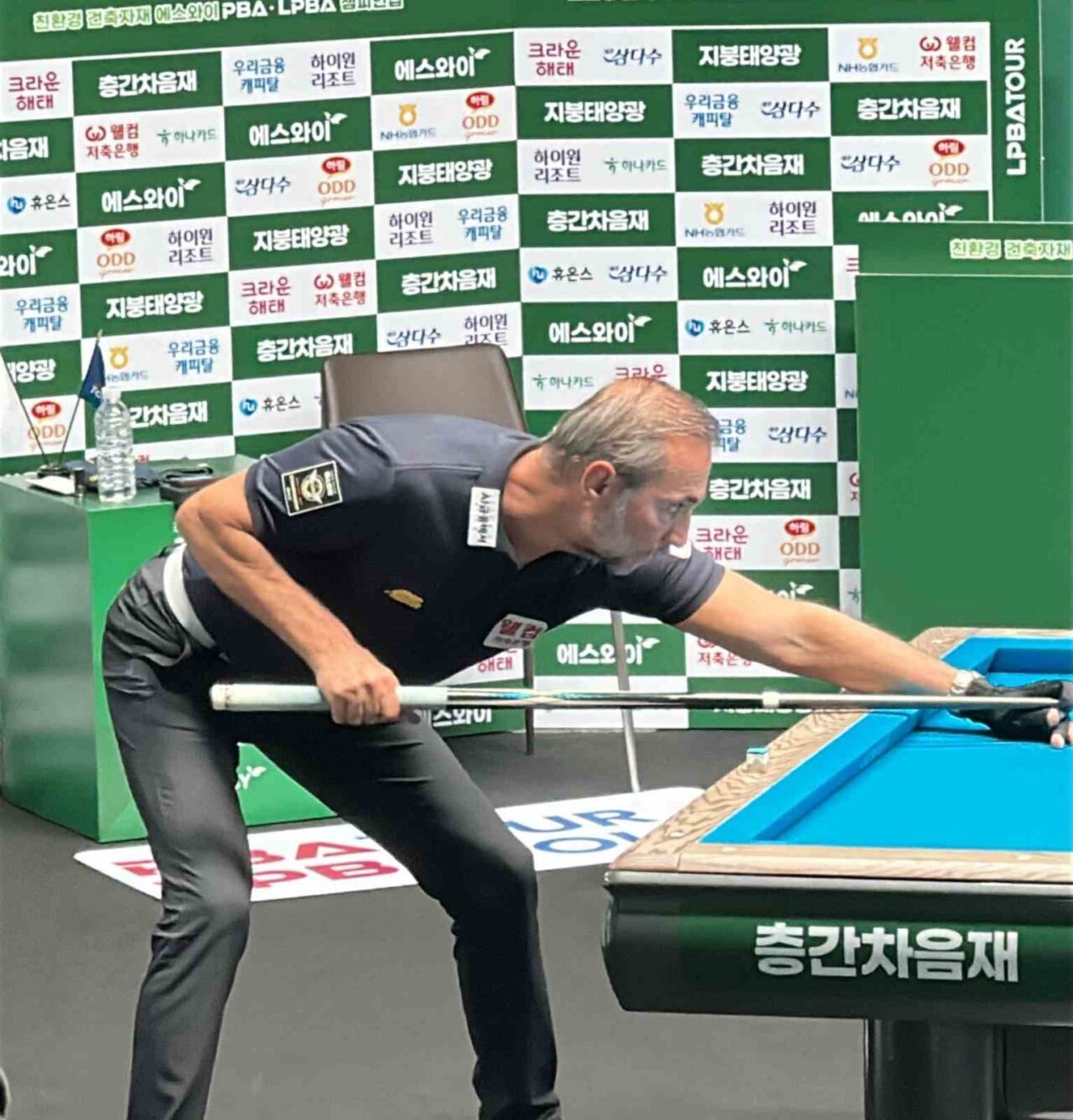 Türk bilardosunun yaşayan efsanesi Semih Saygıner, Kore Profesyonel Bilardo Ligi