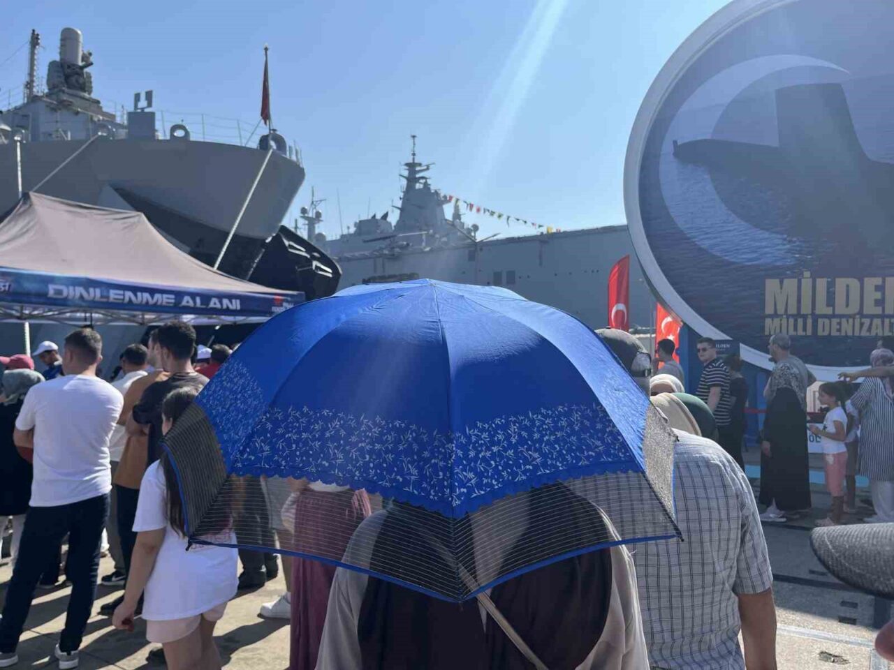 Sıcak havaya rağmen TEKNOFEST dolup taşıyor 22 Bülten Medya -