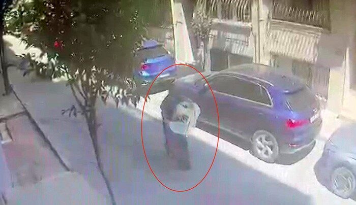 Şişli’de girdiği evdeki klima ve televizyonu çalan hırsız önce kameralara, sonra polise yakalandı İstanbul Şişli’de bir hırsız, girdiği evden klima ve televizyonu çalarak
