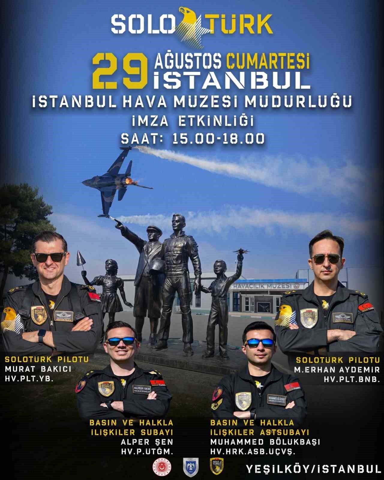 SOLOTÜRK’ten İstanbul’da imza töreni ve gösteri uçuşu 19 Bülten Medya -