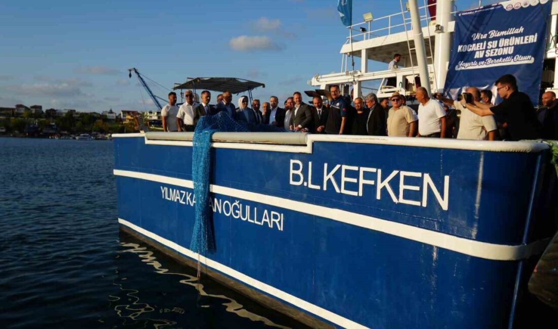 Su ürünleri av sezonu Kefken’de “Vira Bismillah” diyerek açıldı Kocaeli’nin Kandıra ilçesinde 2026-2027 su ürünleri av sezonunun açılışı dolayısıyla