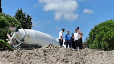 Balıkesir’in Susurluk ilçesinde yapımı devam eden İmam Hatip Lisesi projesinde