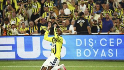 Fenerbahçe’nin Brezilyalı futbolcusu Anderson Talisca, Sturm Graz karşısında da golünü