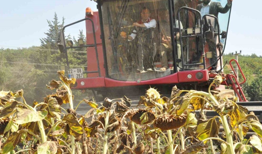 Tarım ve Orman Bakan Yardımcısı Ebubekir Gizligider, Edirne’nin Keşan ilçesi