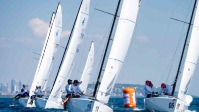 14’üncü TAYK-Eker Olympos Regatta, Kalamış açıklarında gerçekleştirilen J70 sınıfı yarışlarıyla
