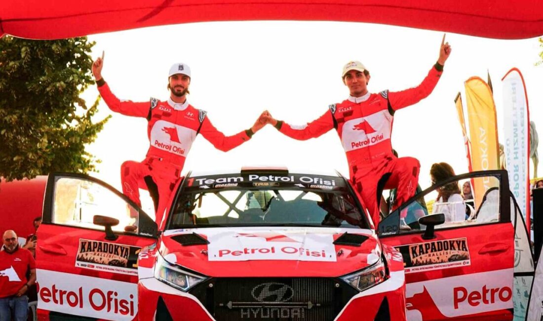 Team Petrol Ofisi Kapadokya Rallisi’ni birinci sırada tamamladı Team Petrol Ofisi pilotları Kerem Kazaz ve Corentin Silvestre, Kapadokya