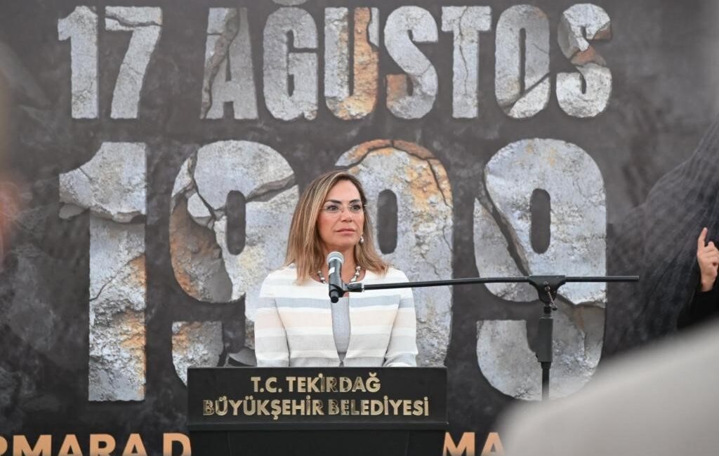 Tekirdağ’da 17 Ağustos Marmara Depremi anıldı Tekirdağ Büyükşehir Belediyesi tarafından 17 Ağustos Marmara Depremi’nin 27. yıl