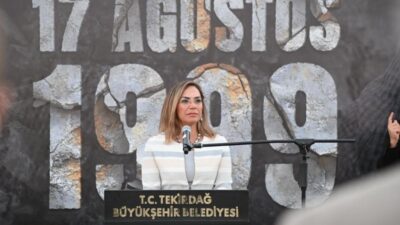 Tekirdağ Büyükşehir Belediyesi tarafından 17 Ağustos Marmara Depremi’nin 27. yıl