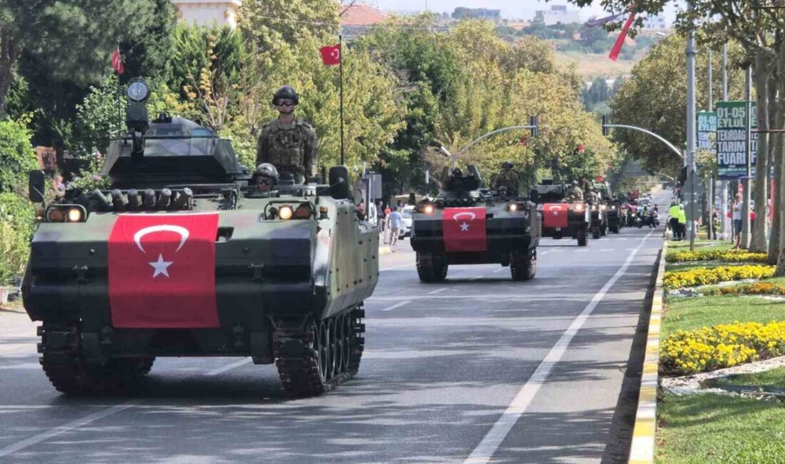 Tekirdağ’da 30 Ağustos coşkusu: Zafer Bayramı törenlerle kutlandı 30 Ağustos Zafer Bayramı’nın 104’üncü yıl dönümü, Tekirdağ’da düzenlenen tören