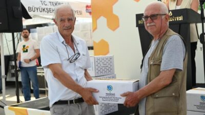 Tekirdağ Büyükşehir Belediyesi, Arı Yaşam Gücü Projesi kapsamında il genelindeki