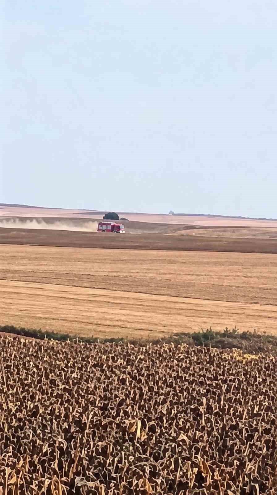 Tekirdağ’da anız yangını 12 Bülten Medya -