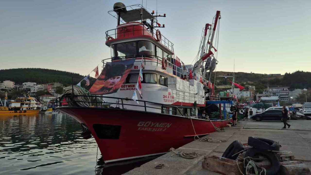 Tekirdağ’da balıkçılar "Vira Bismillah" dedi 58 Bülten Medya -