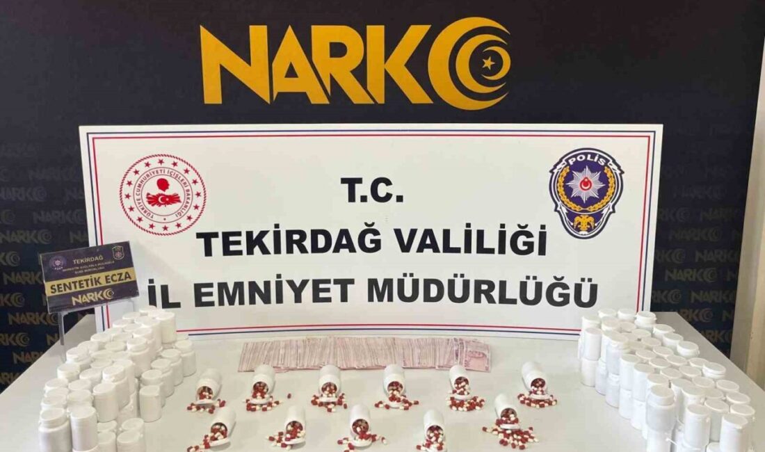 Tekirdağ’da uyuşturucu operasyonları: 8 tutuklama Tekirdağ’da polis ekiplerinin son bir haftada düzenlediği uyuşturucu operasyonlarında 123