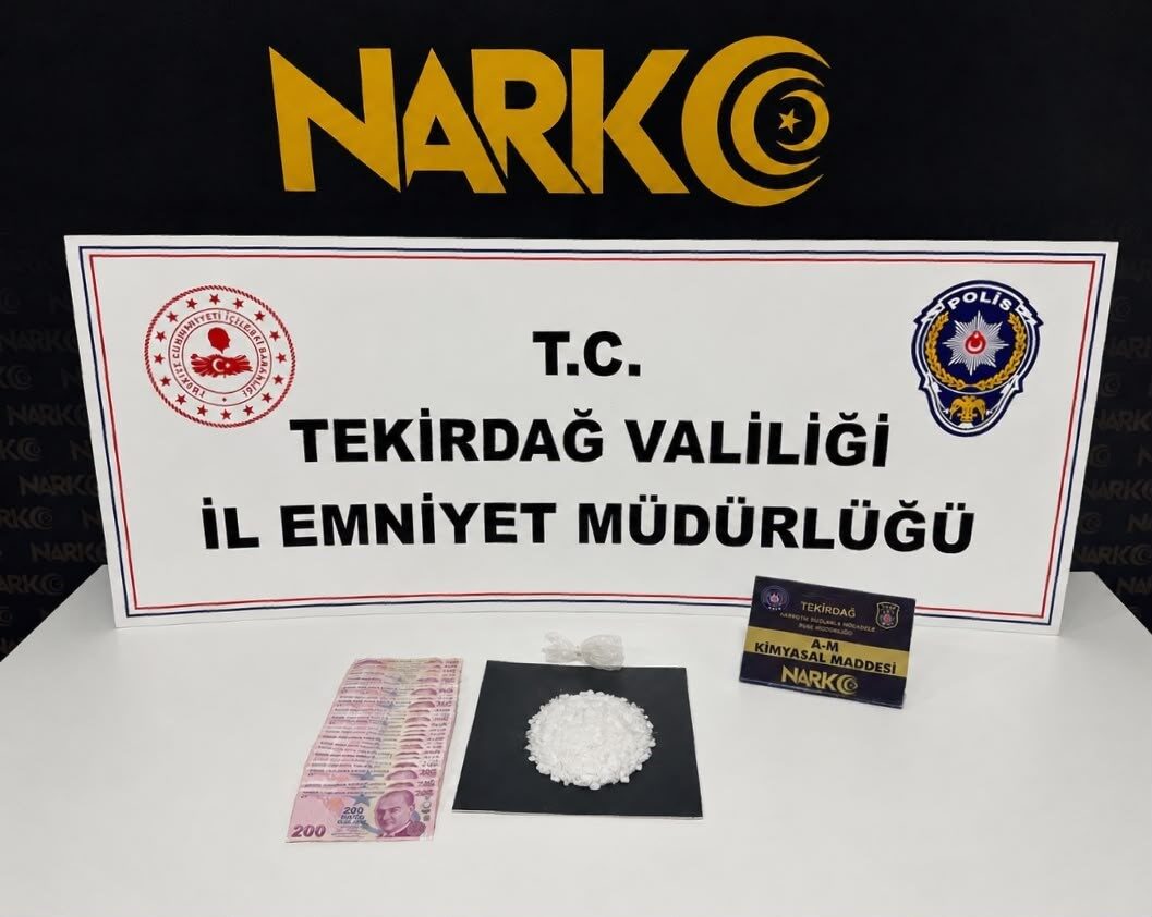 Tekirdağ’da uyuşturucu madde ticareti ve kullanımına yönelik 10-17 Ağustos tarihleri