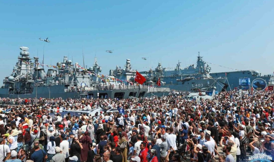 TEKNOFEST Mavi Vatan’da adım atacak yer kalmadı TEKNOFEST Mavi Vatan’ın üçüncü gününde Gölcük Tersanesi Komutanlığı ziyaretçi akınına