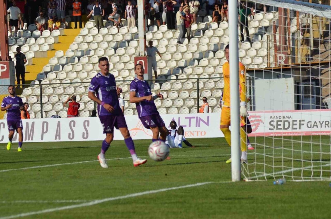 Trendyol 1. Lig: Bandırmaspor: 1 - Ankara Keçiörengücü: 1 24 Bülten Medya -