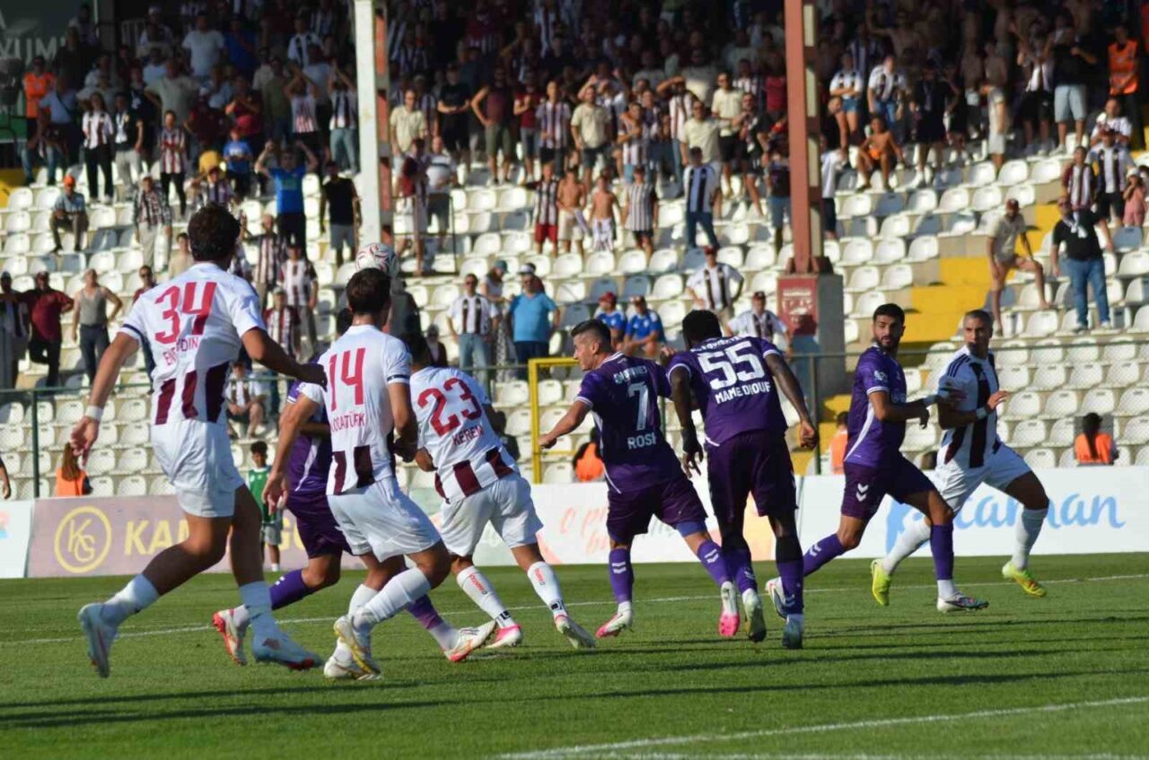 Trendyol 1. Lig: Bandırmaspor: 1 - Ankara Keçiörengücü: 1 23 Bülten Medya -