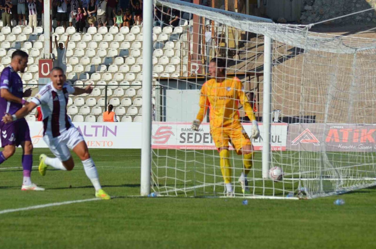 Trendyol 1. Lig: Bandırmaspor: 1 - Ankara Keçiörengücü: 1 19 Bülten Medya -