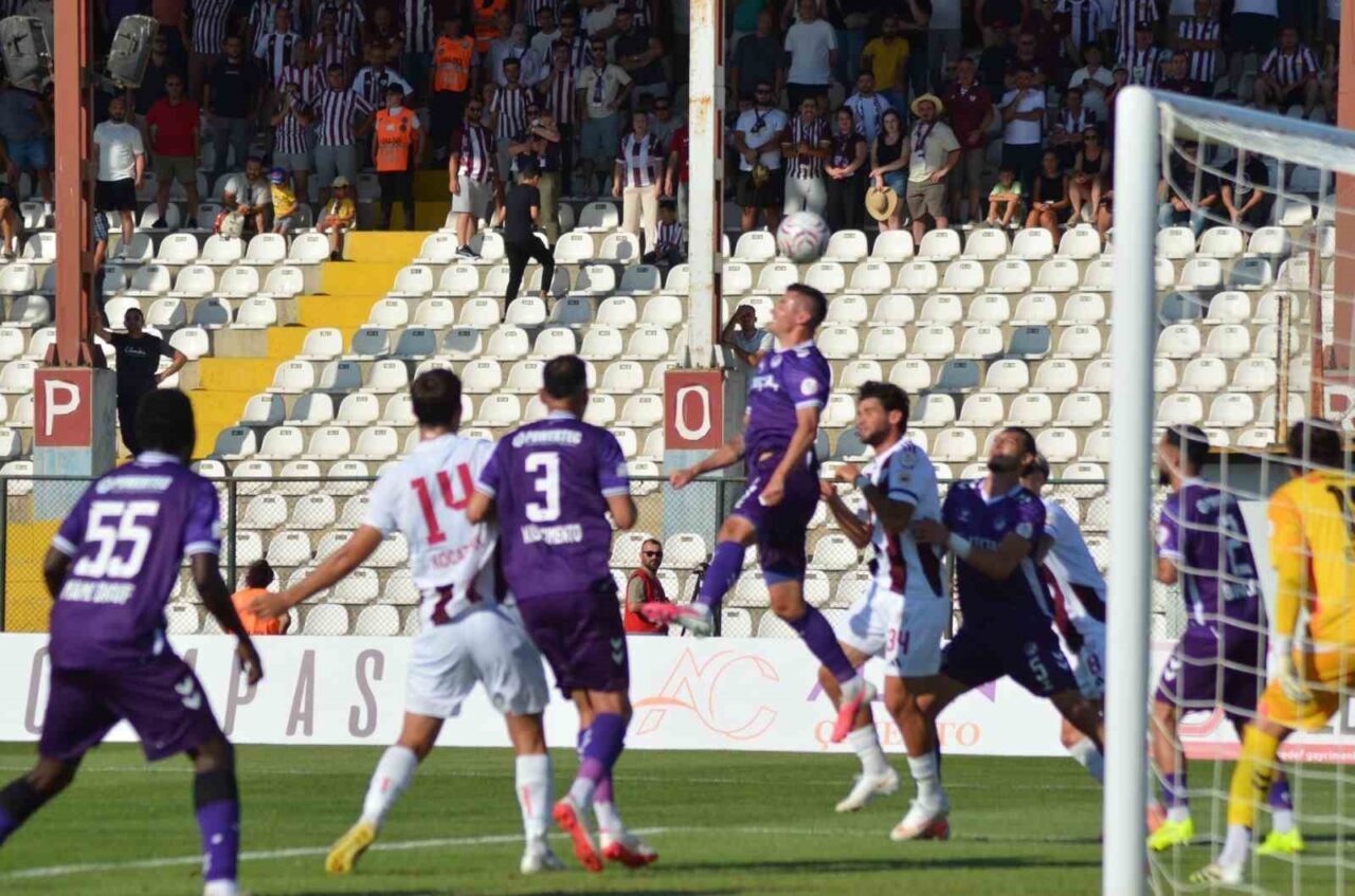 Trendyol 1. Lig: Bandırmaspor: 1 - Ankara Keçiörengücü: 1 20 Bülten Medya -