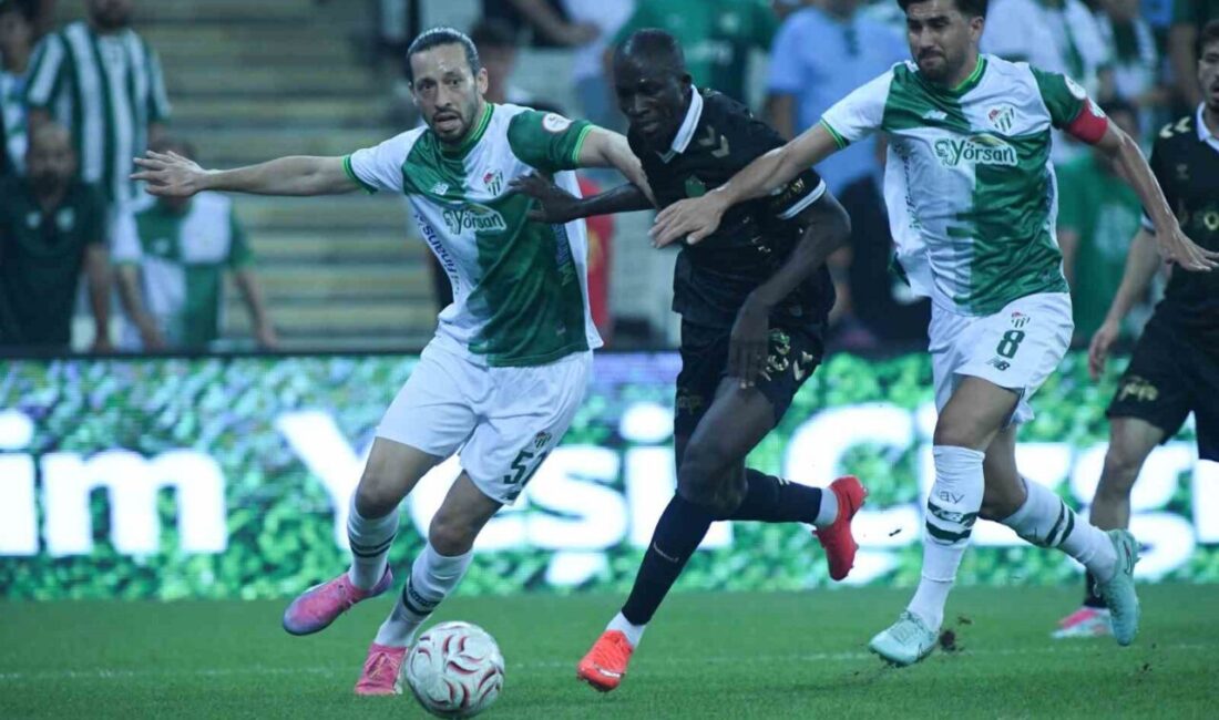 Zorda olsa… Trendyol 1. Lig’in 2. haftasında Bursaspor, sahasında karşılaştığı Iğdır FK’yı