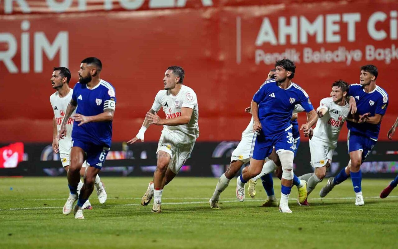 Trendyol 1. Lig: Pendikspor: 1 - Bandırmaspor: 1 78 Bülten Medya -