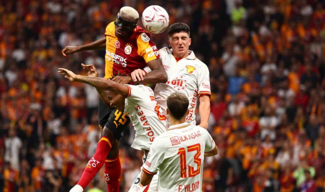 Trendyol Süper Lig’in 3. haftasında Galatasaray, sahasında Göztepe ile karşılaşıyor.